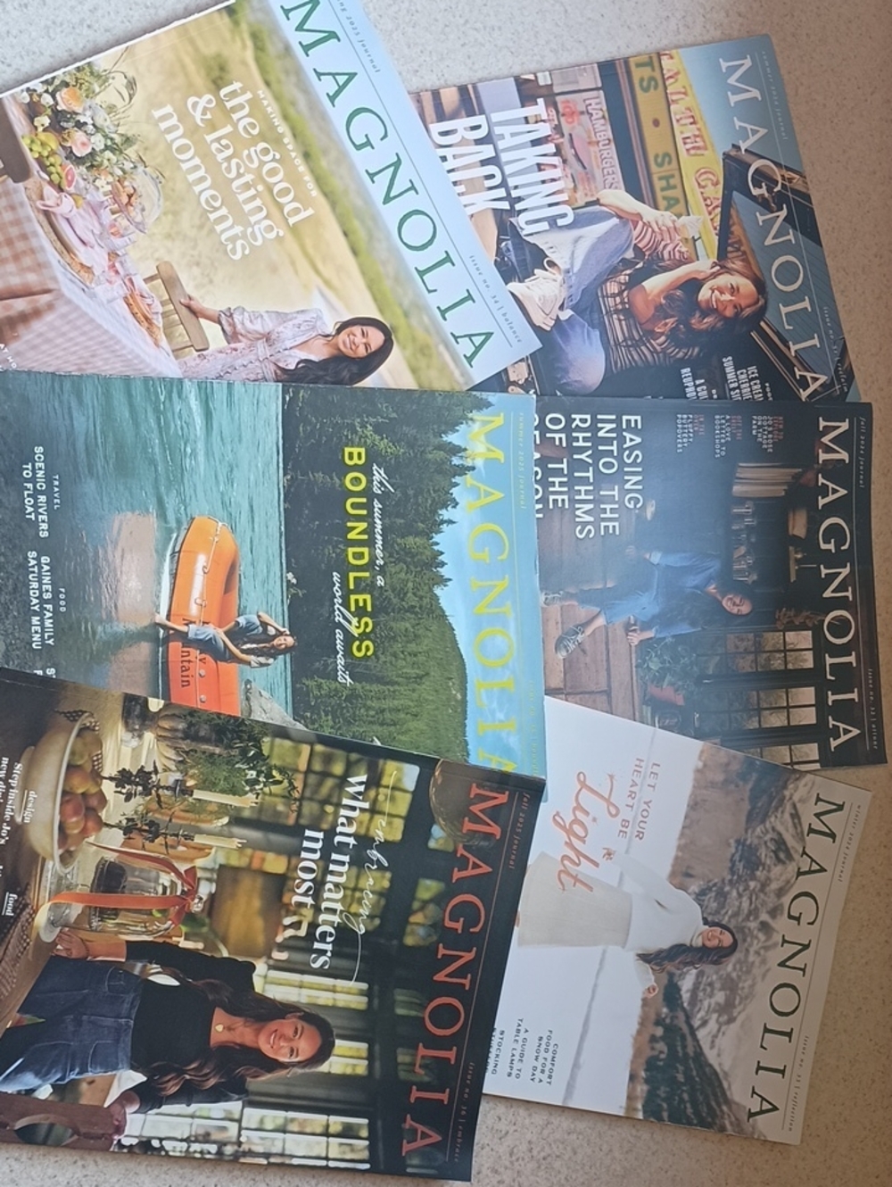 Magnolia Magazine Bundle - 6 Issues # 31-36